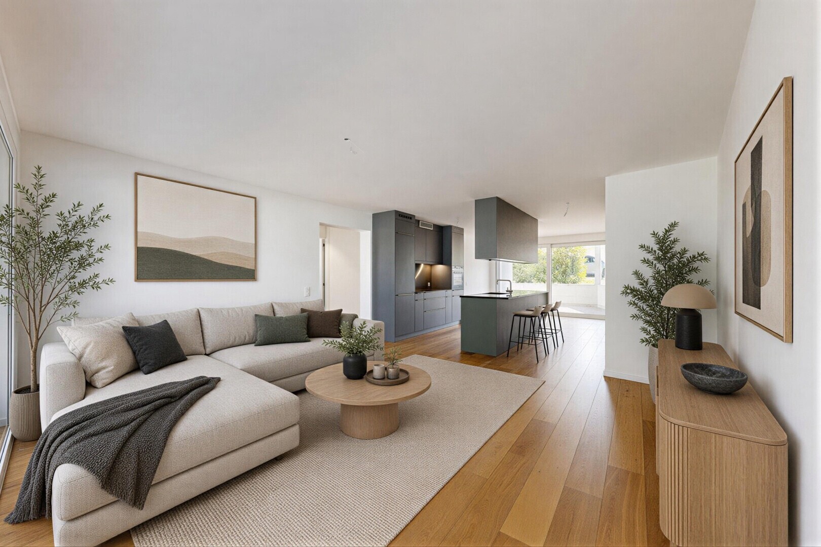 pièce vide avec light floor, drywall, cloison sèche, inside property, et wood finish floor