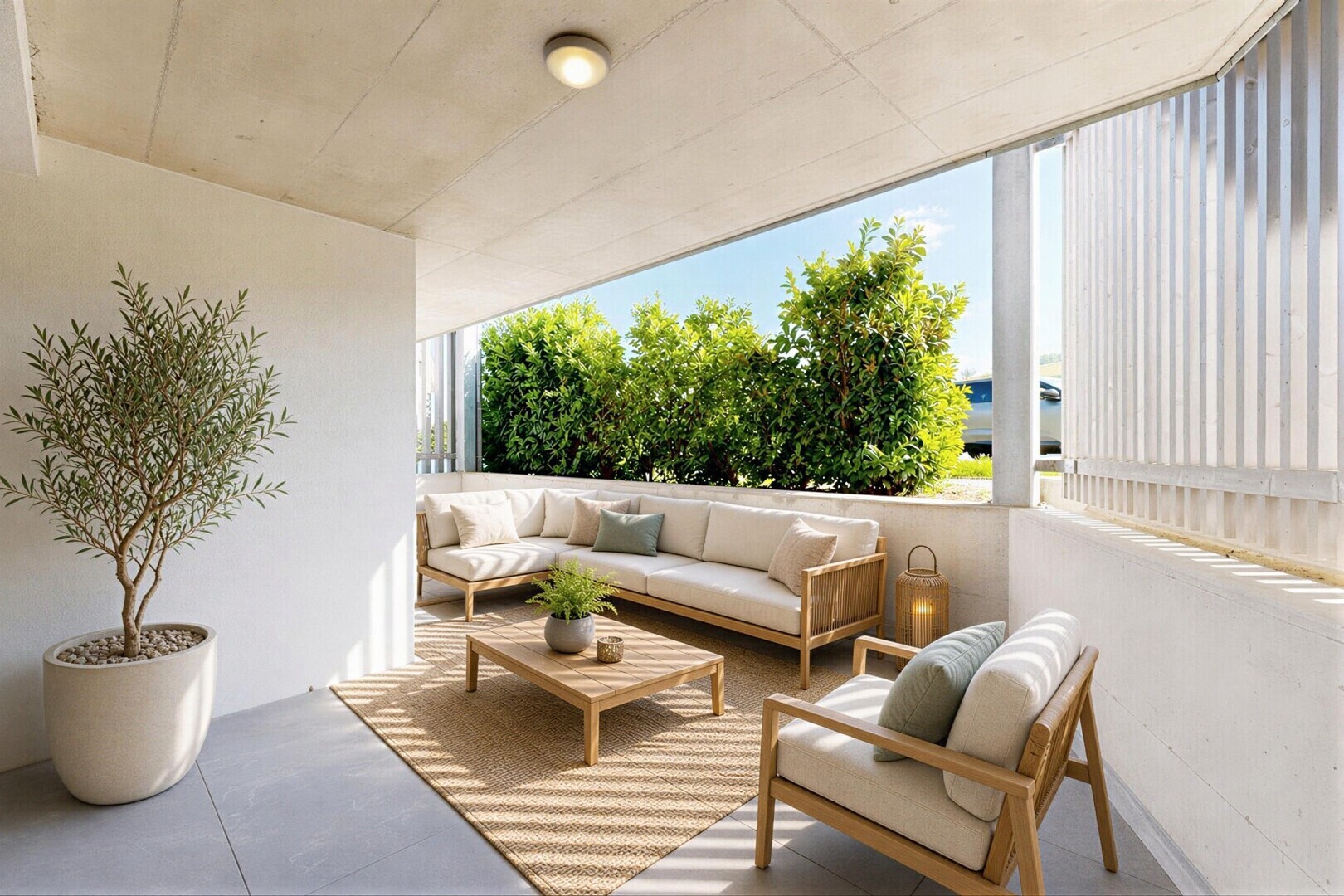 terrasse avec from property et day time