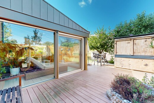 terrasse avec terrasse, day time, et from property