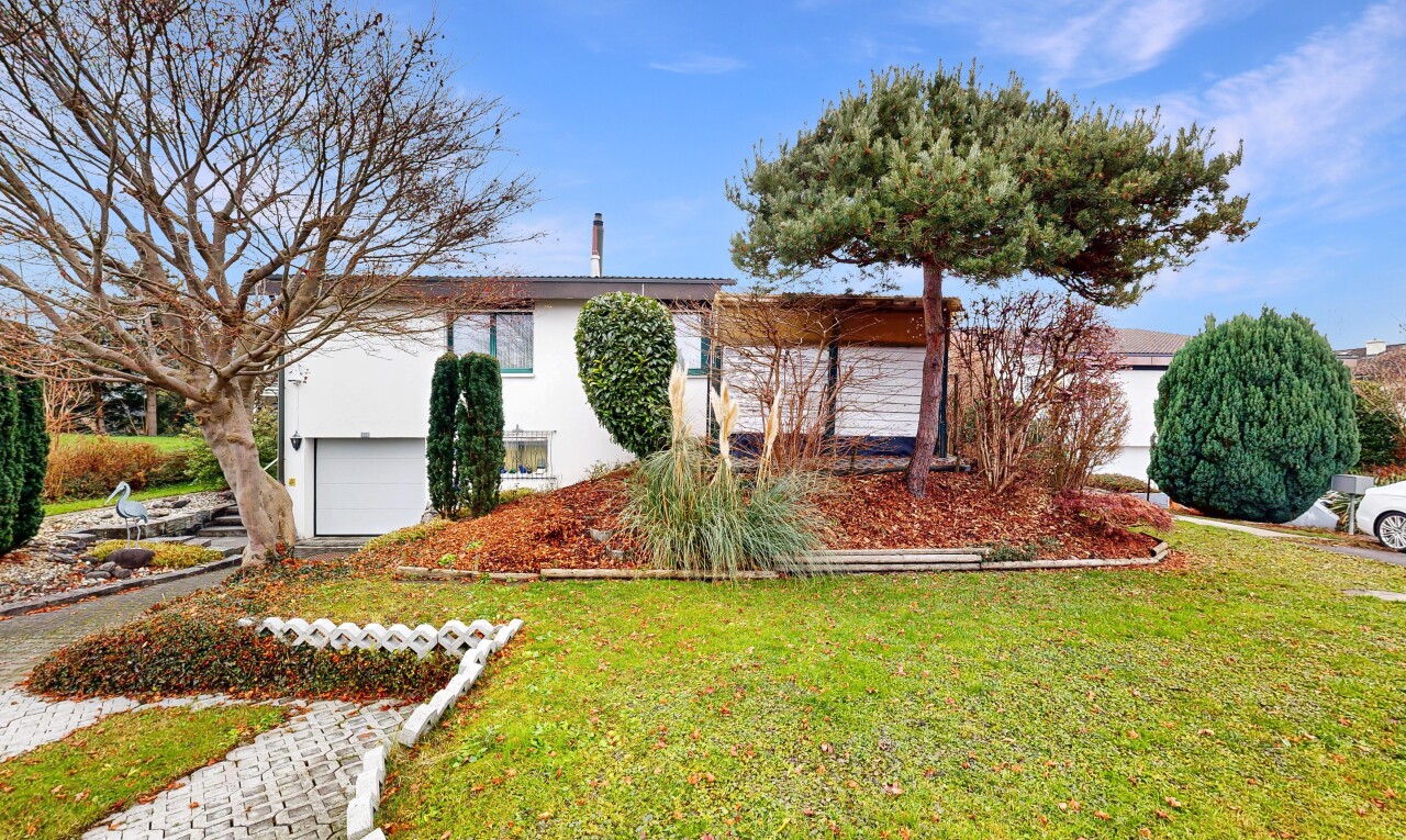 garden featuring a yard