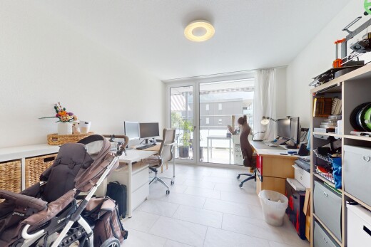 büro mit bürobereich, natural light, natürliches licht, drywall, und gipskartonwand