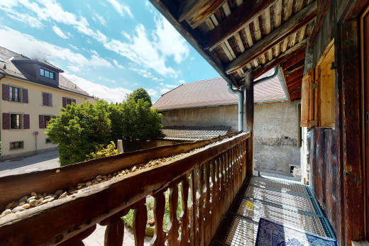 blick auf den balkon