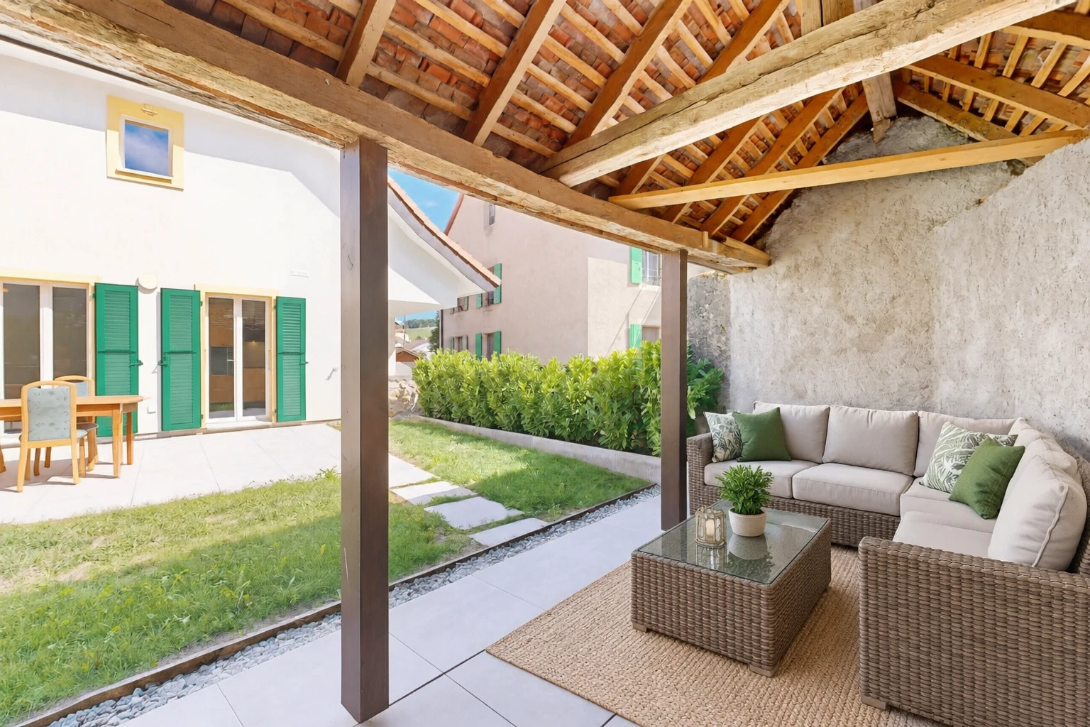 terrasse mit terrasse