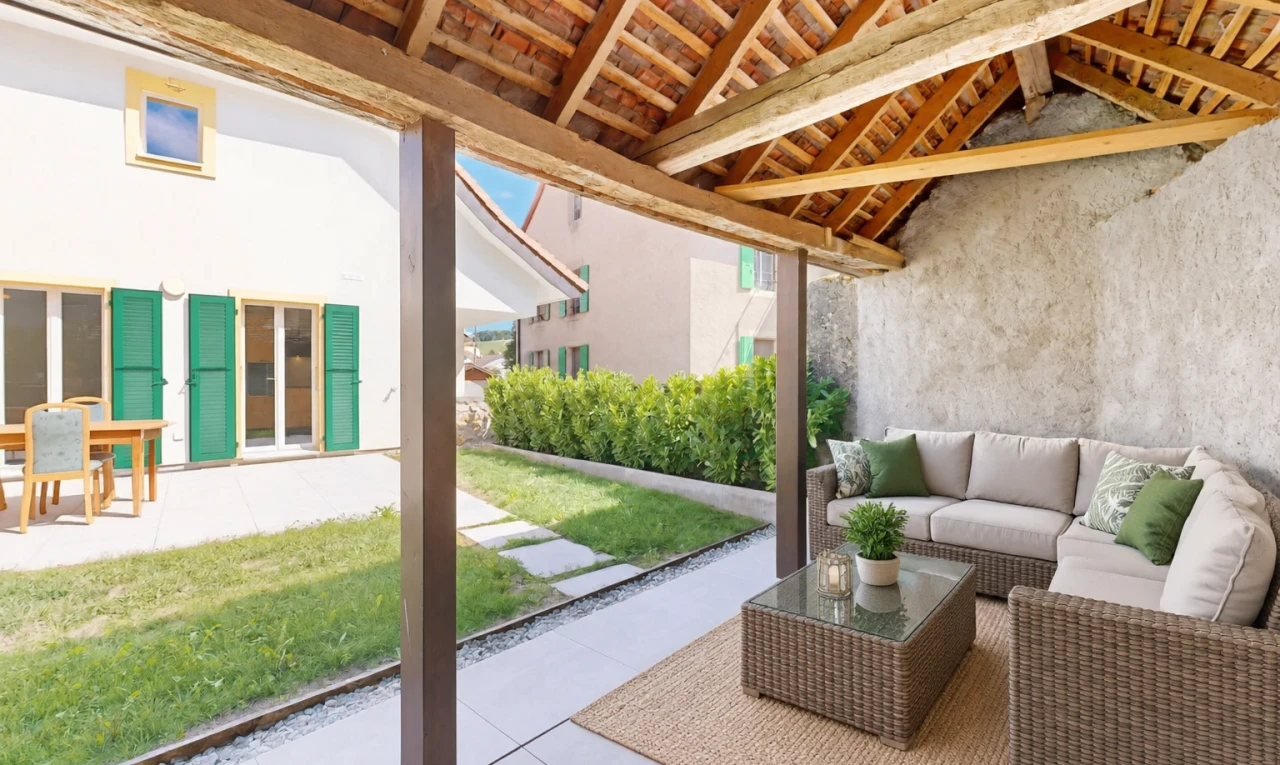 terrasse mit terrasse