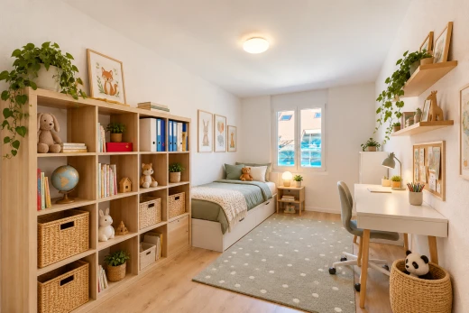 leerer raum mit wood finish floor, holzfußboden, inside property, drywall, und gipskartonwand