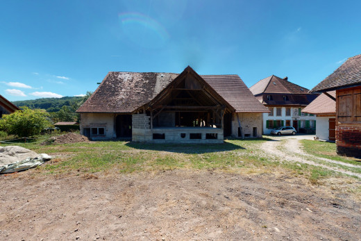 ansicht der vorderseite des grundstücks