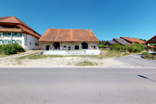 ansicht der vorderseite des grundstücks