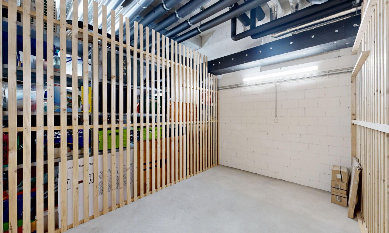 espace intérieur avec clôture