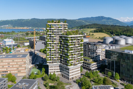 extérieur du bâtiment avec day time, mountain view, vue sur la montagne, et aerial view