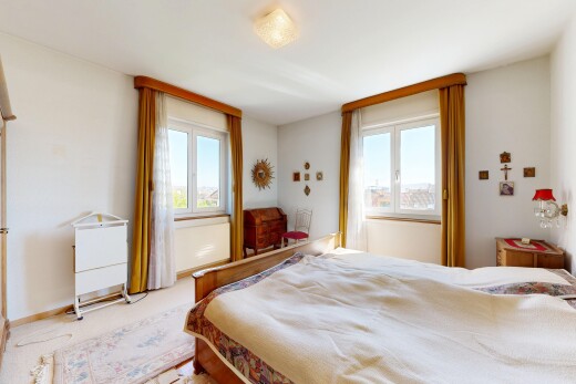 chambre avec drywall, cloison sèche, day time, natural light, et lumière naturelle
