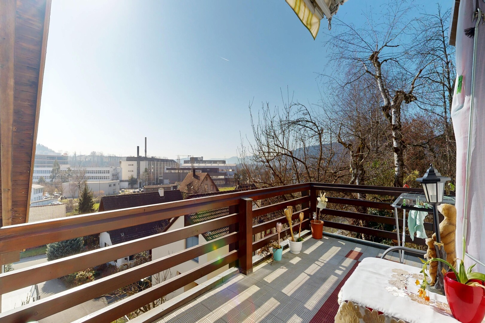 balcon avec balcon, day time, et from property
