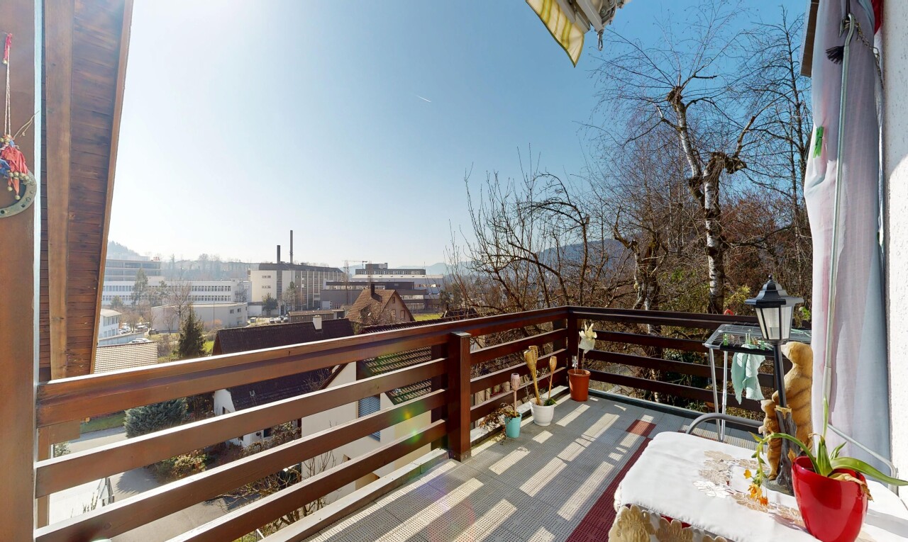 balcon avec balcon, day time, et from property