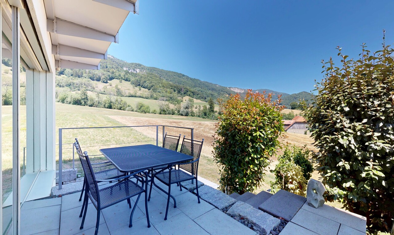 terrasse mit from property, essbereich im freien, terrasse, day time, und ländliche aussicht