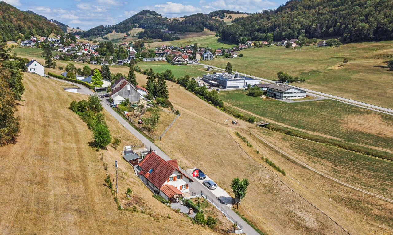 vue sur la montagne avec vue rurale, rural view, et day time