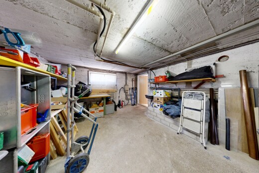 view of storage room