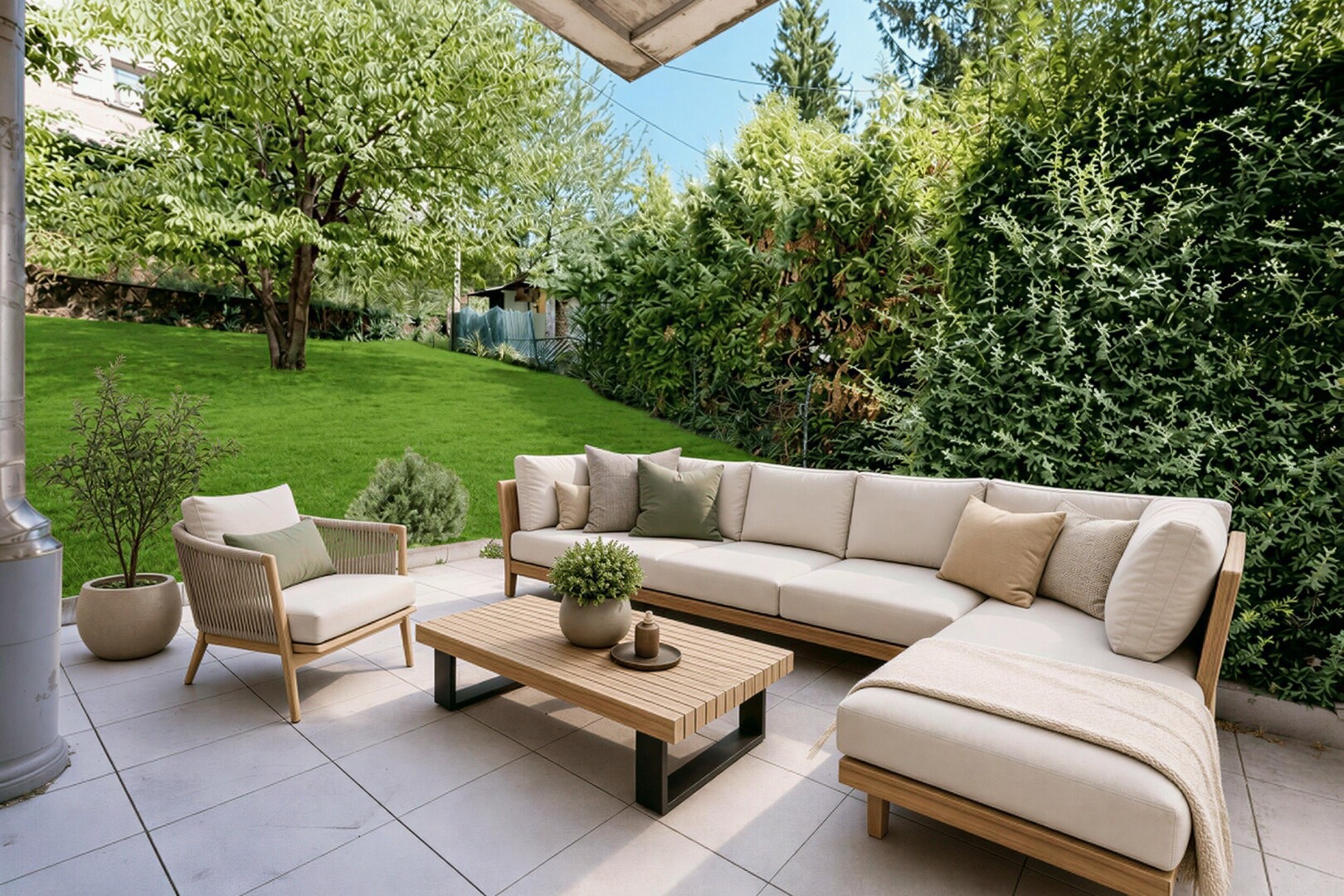 terrasse avec from property et terrasse