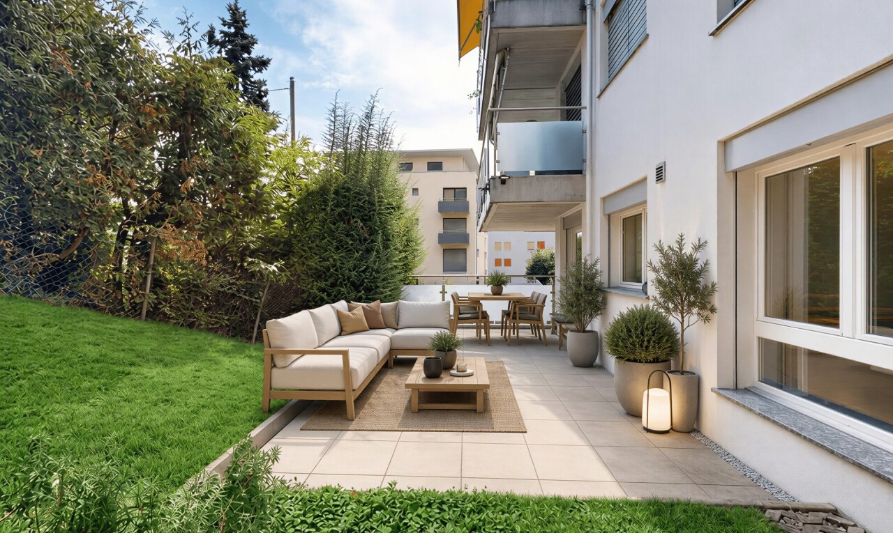 terrasse avec day time et terrasse
