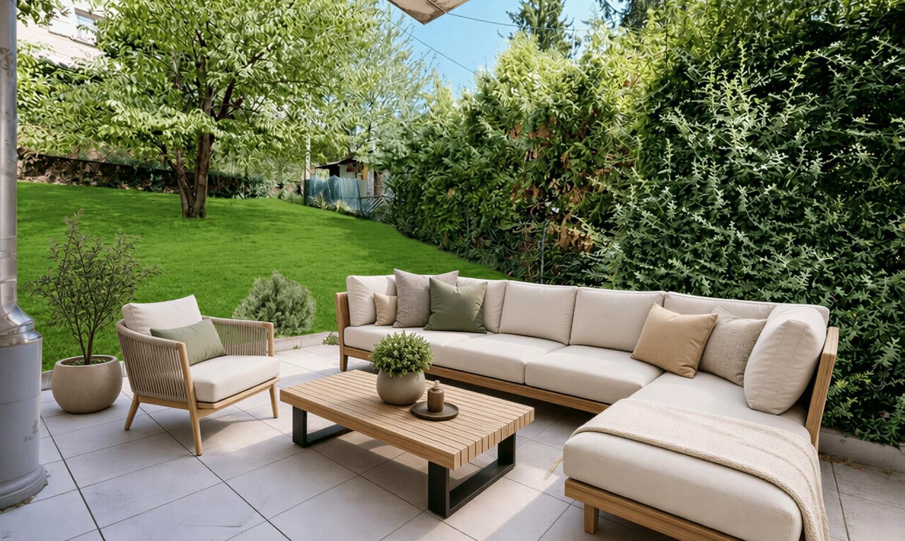 terrasse avec from property et terrasse