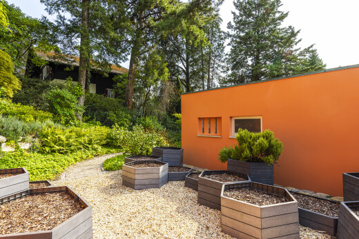 jardin avec jardin et property visible