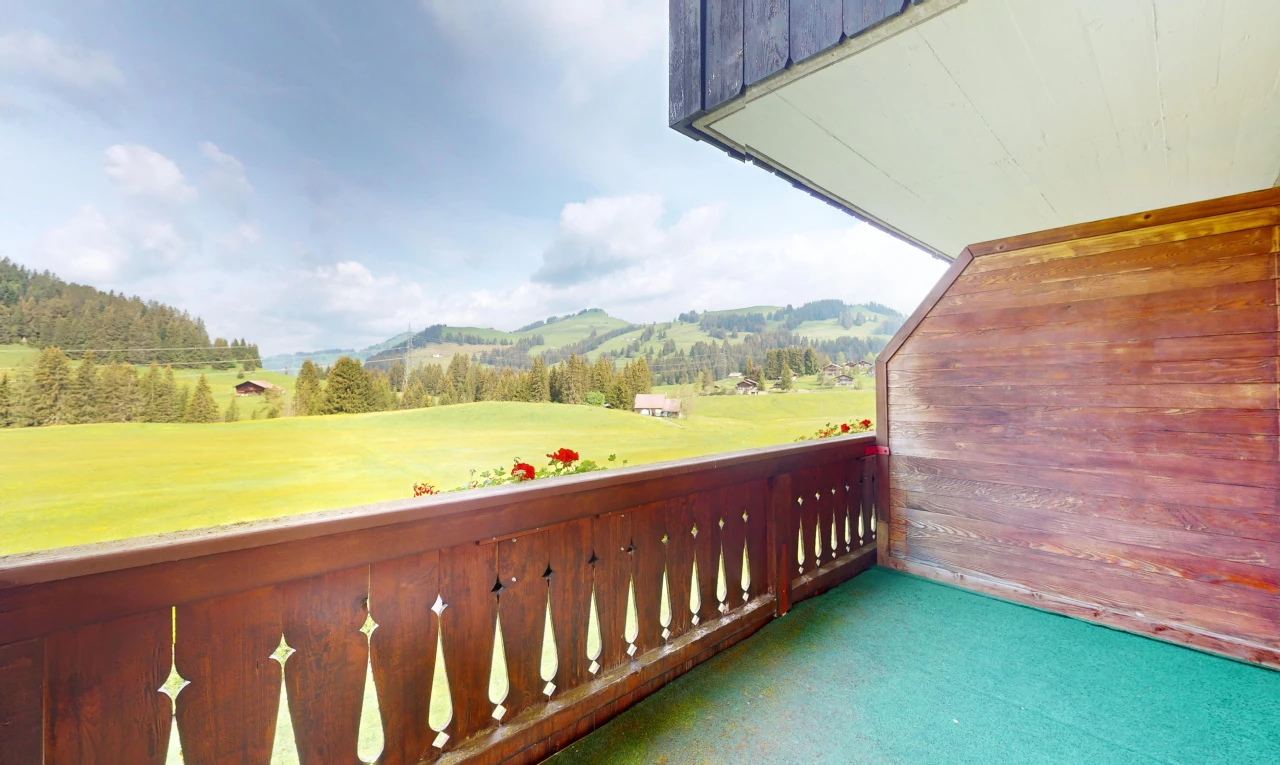 balcon avec from property, day time, vue sur la montagne, mountain view, et balcon