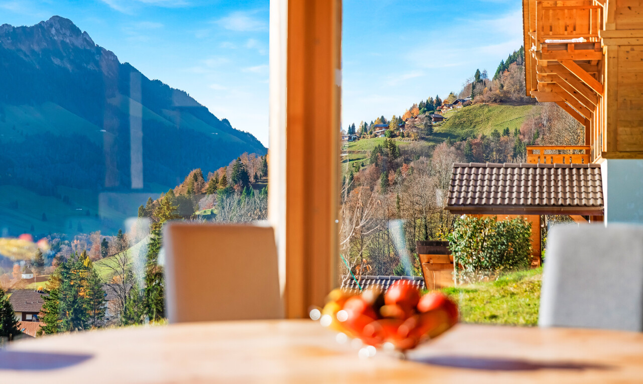 blick auf die berge mit blick auf die berge, mountain view, day time, und inside property