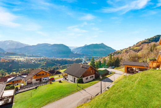 blick auf die berge mit day time, blick auf die berge, und mountain view