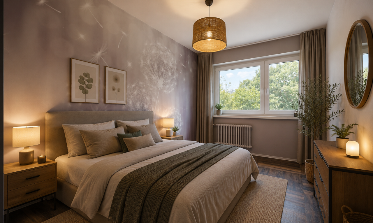 pièce vide avec radiateur, sol en finition bois, wood finish floor, cloison sèche, et drywall