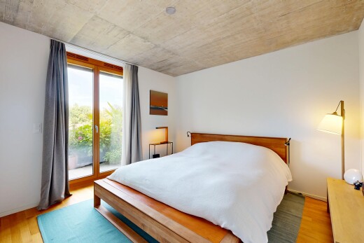 room / bedroom featuring light wood-style flooring