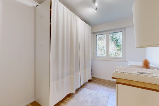 room featuring light wood-style flooring