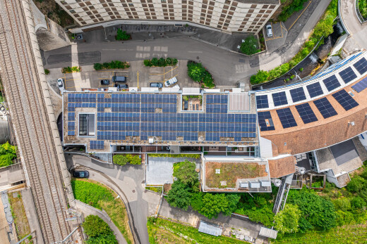 extérieur du bâtiment avec aerial view