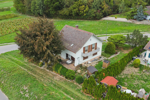 view of home with a lawn