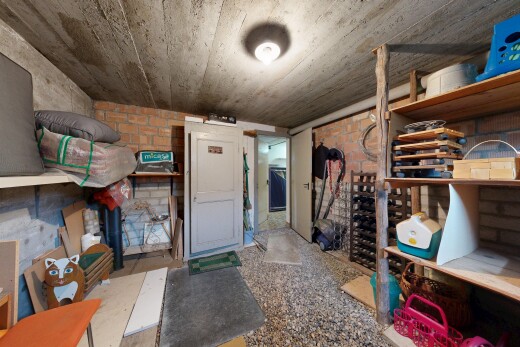 view of storage room
