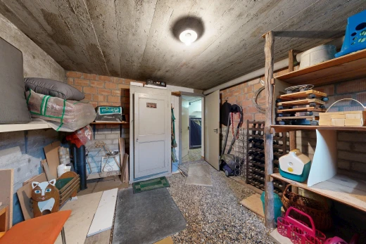 view of storage room