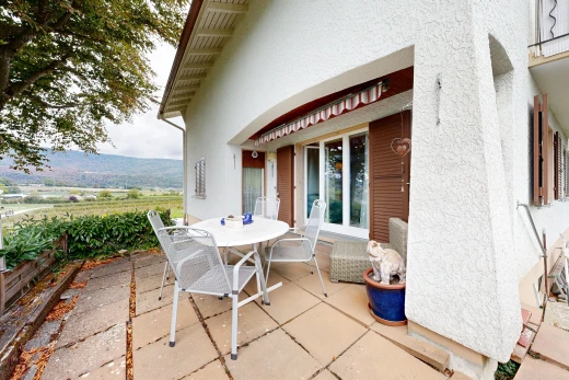 patio / terrace with a patio area and outdoor dining space