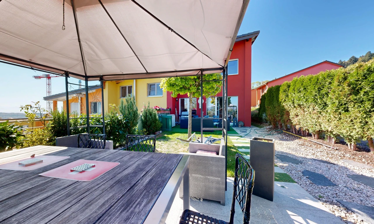 terrasse avec day time, terrasse, et espace de vie extérieur