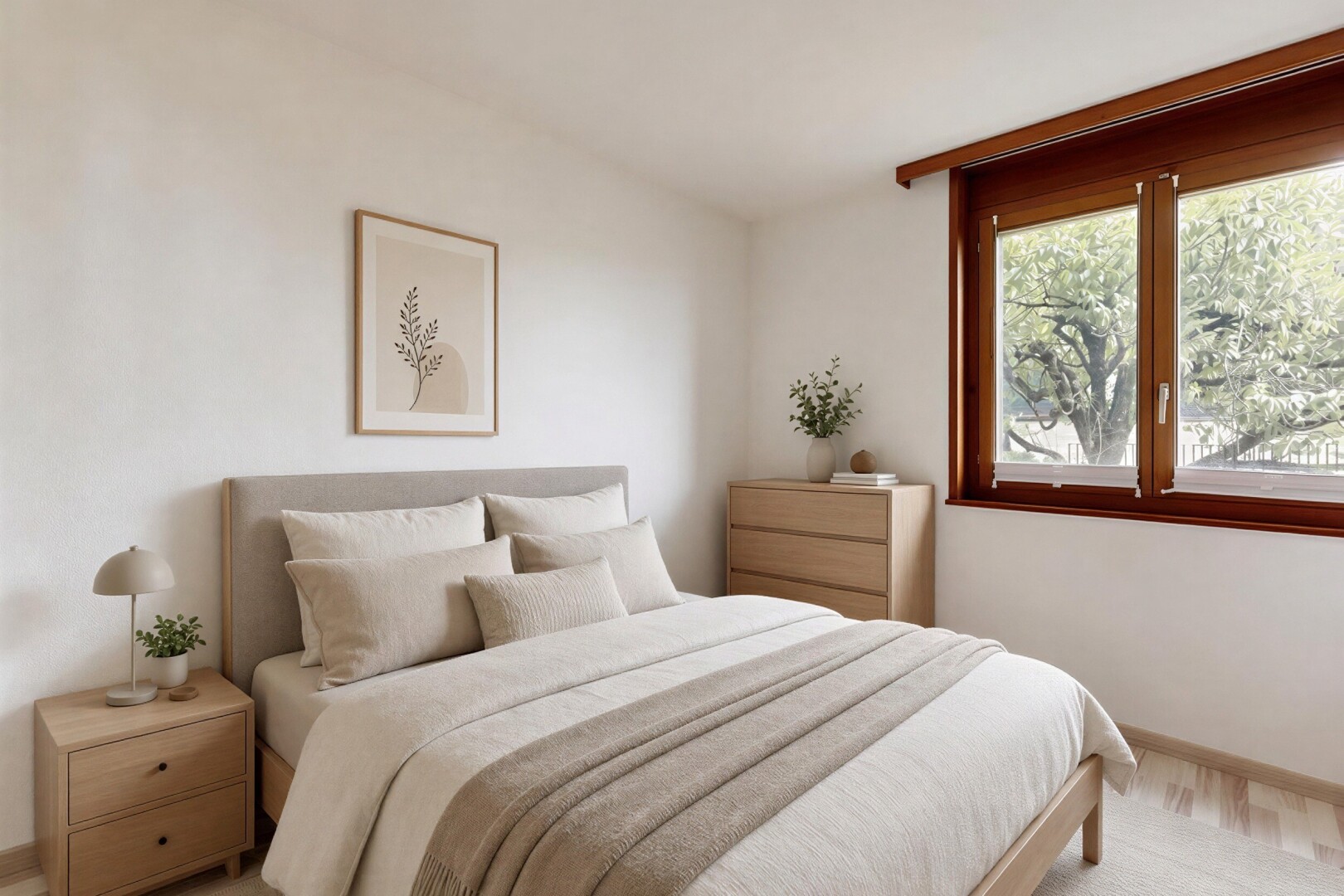 room / bedroom featuring baseboards