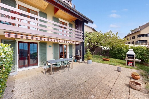 patio / terrace with a balcony, a patio, and outdoor dining space