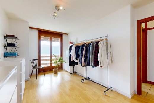 walk in closet featuring light wood-style floors
