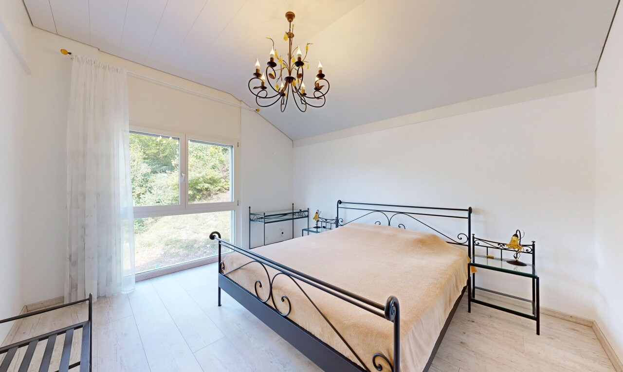 chambre avec lumière naturelle, natural light, inside property, cloison sèche, et drywall