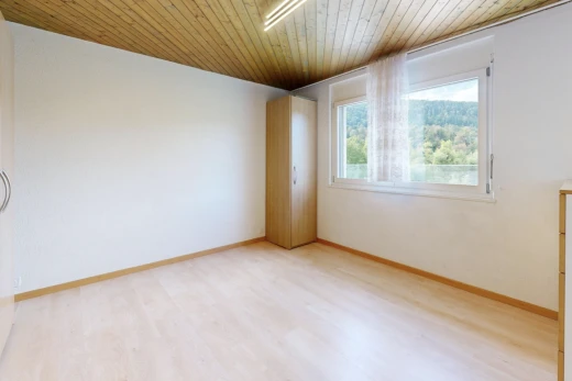 unfurnished room featuring wooden ceiling and light wood finished floors