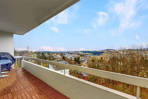 balkon mit grill und balkon