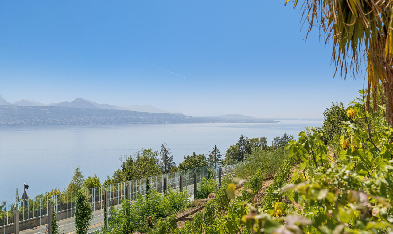 vue sur la mer avec clôture, water view, vue sur l'eau, mountain view, et vue sur la montagne