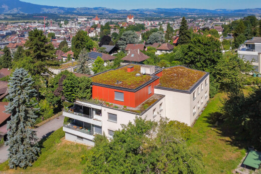außenansicht mit day time, stuckverkleidung, mountain view, und blick auf die berge