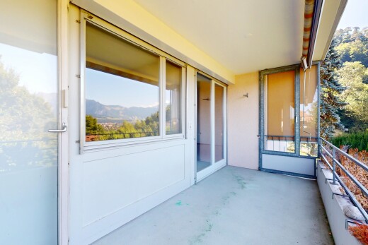 terrasse mit day time, balkon, mountain view, und blick auf die berge
