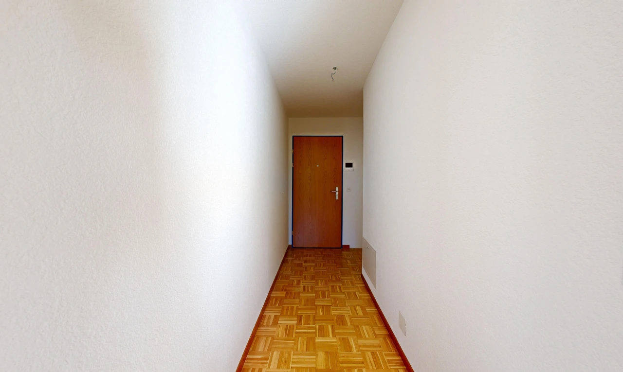 halle / korridor mit wood finish floor, holzfußboden, light floor, parquet floor, und inside property