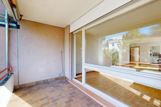 terrace featuring a balcony