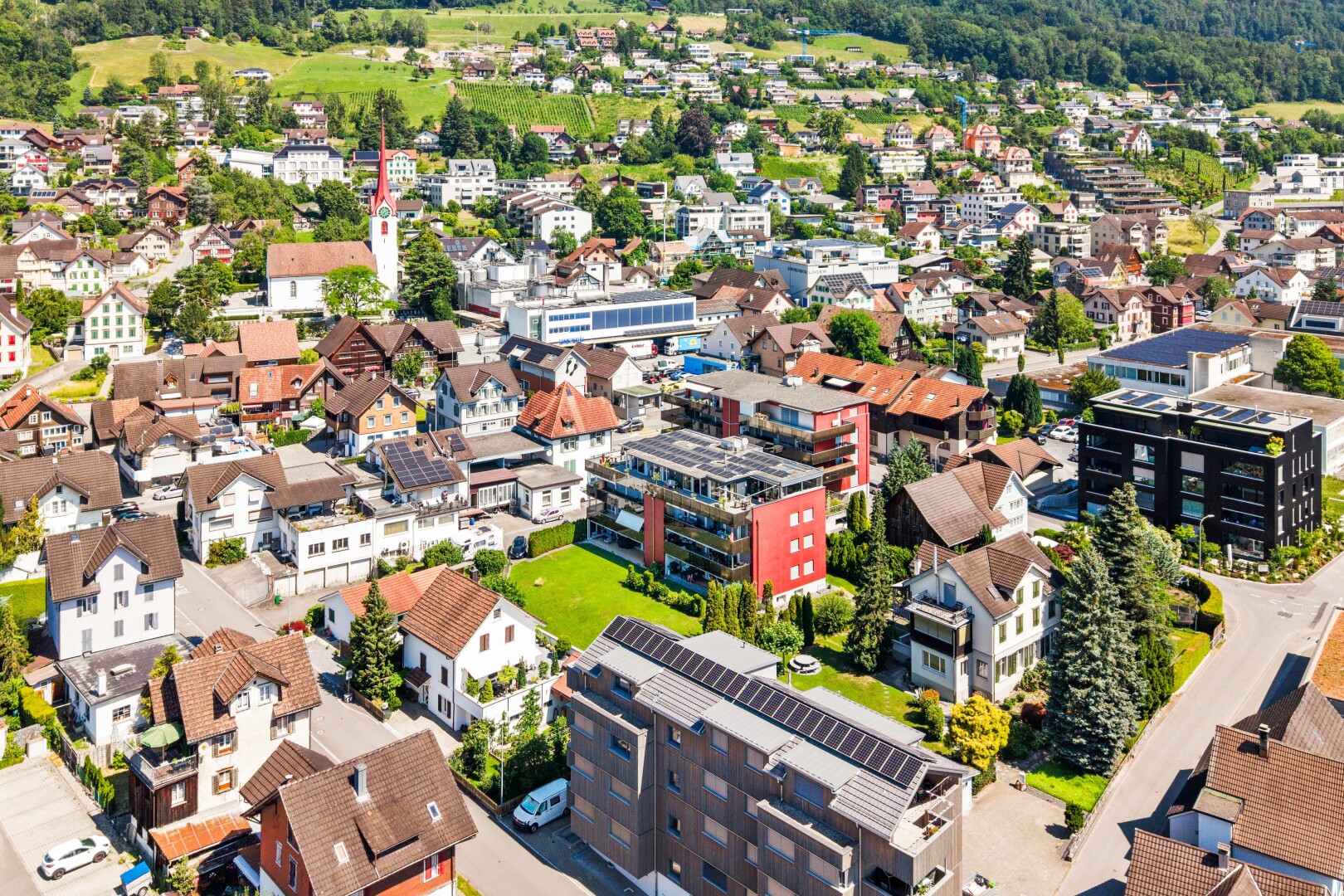 äußeresraum mit aerial view