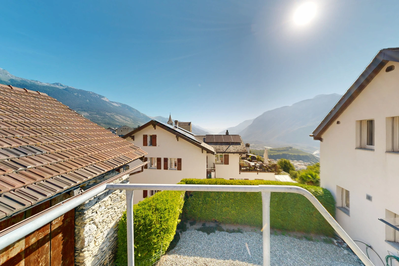 balcon avec view focus, from property, balcon, et day time