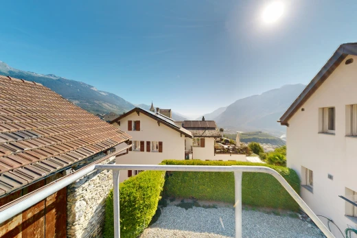 balcon avec view focus, from property, balcon, et day time