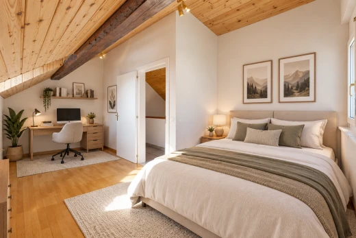 pièce vide avec wood ceiling, plafond en bois, drywall, cloison sèche, et high end ceiling
